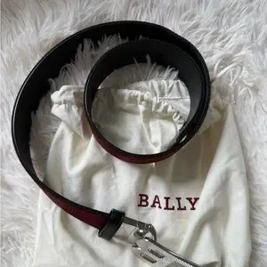Bally | Accessories | Bally Black And Silver Womens Belt  display picture 3